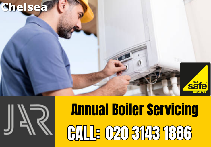 annual boiler servicing Chelsea